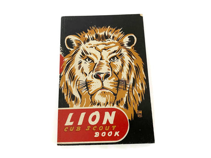 Vintage 1948 Lion Cub Scouts Handbook at Duckwells