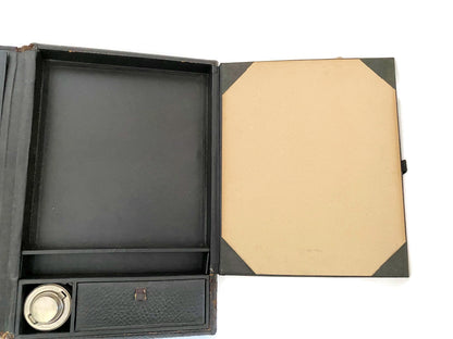 Antique Writing Desk, Portable Case with Ink Well and 1914 Calendar at Duckwells