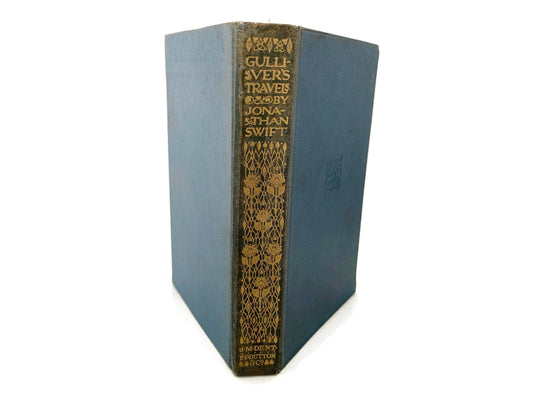 Antique Book, Gulliver's Travels by Jonathan Swift, 1906 Edition at Duckwells