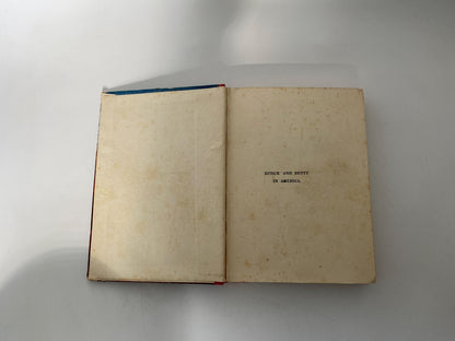 1930s Children's Book, Budge and Betty in America at Duckwells