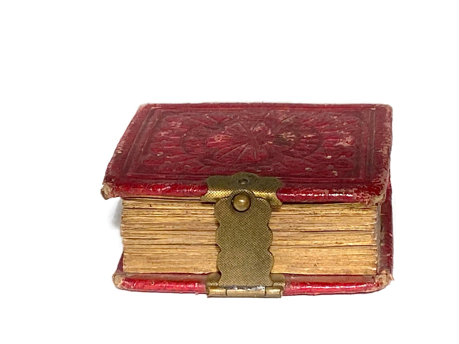 Antique Miniature Tin Type Photograph Album at Duckwells
