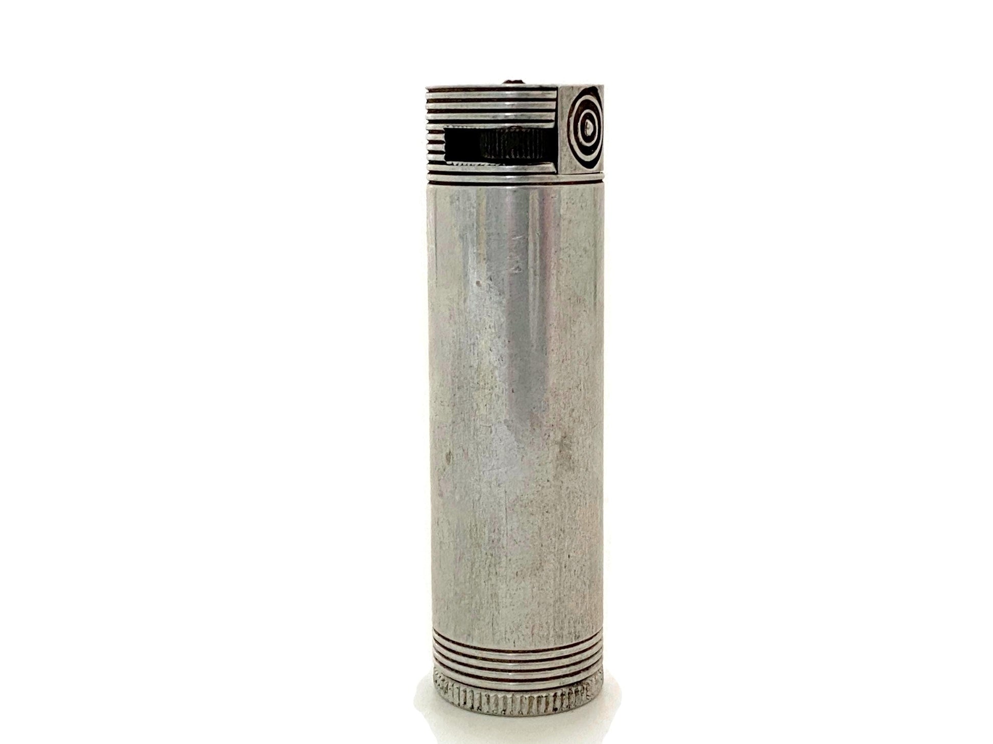 Vintage Aluminum Block Lighter - Mid Century Automet Style at Duckwells