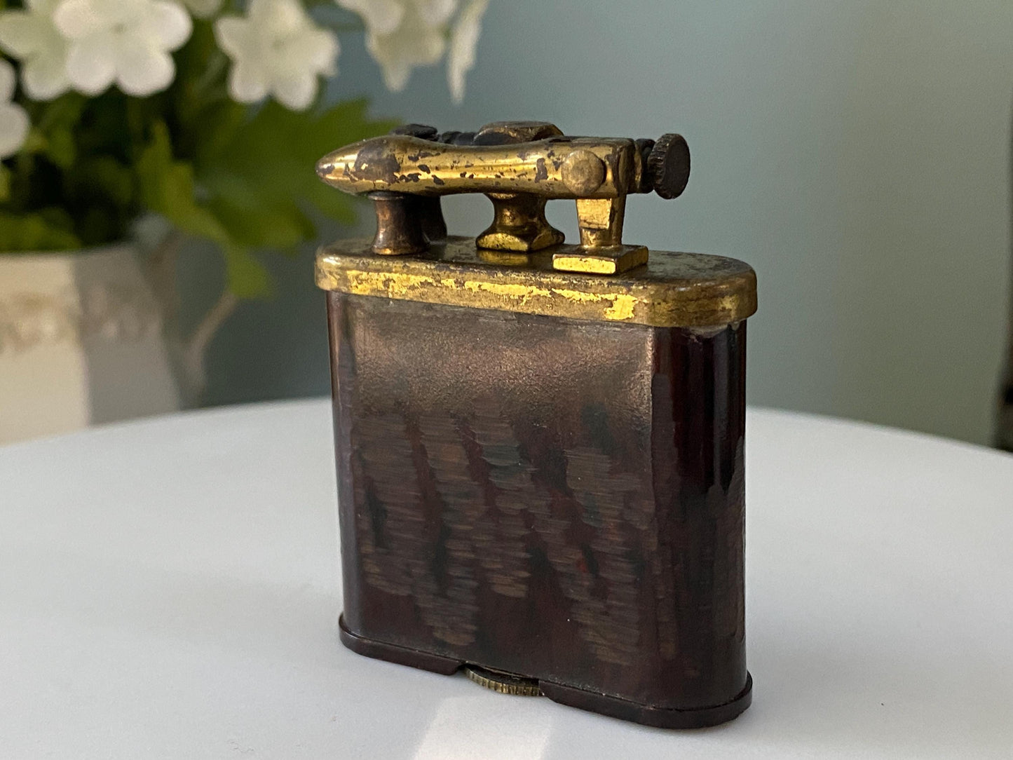 Vintage Bakelite Lighter, 1930s Fay Lift Arm at Duckwells