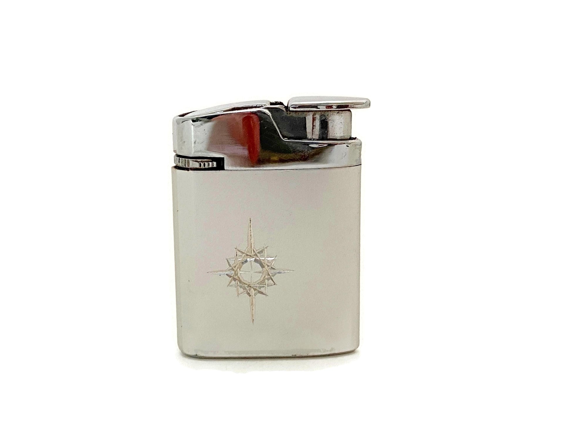 Midcentury Pocket Lighter - JJJ Jay-Lite Butane Refillable at Duckwells
