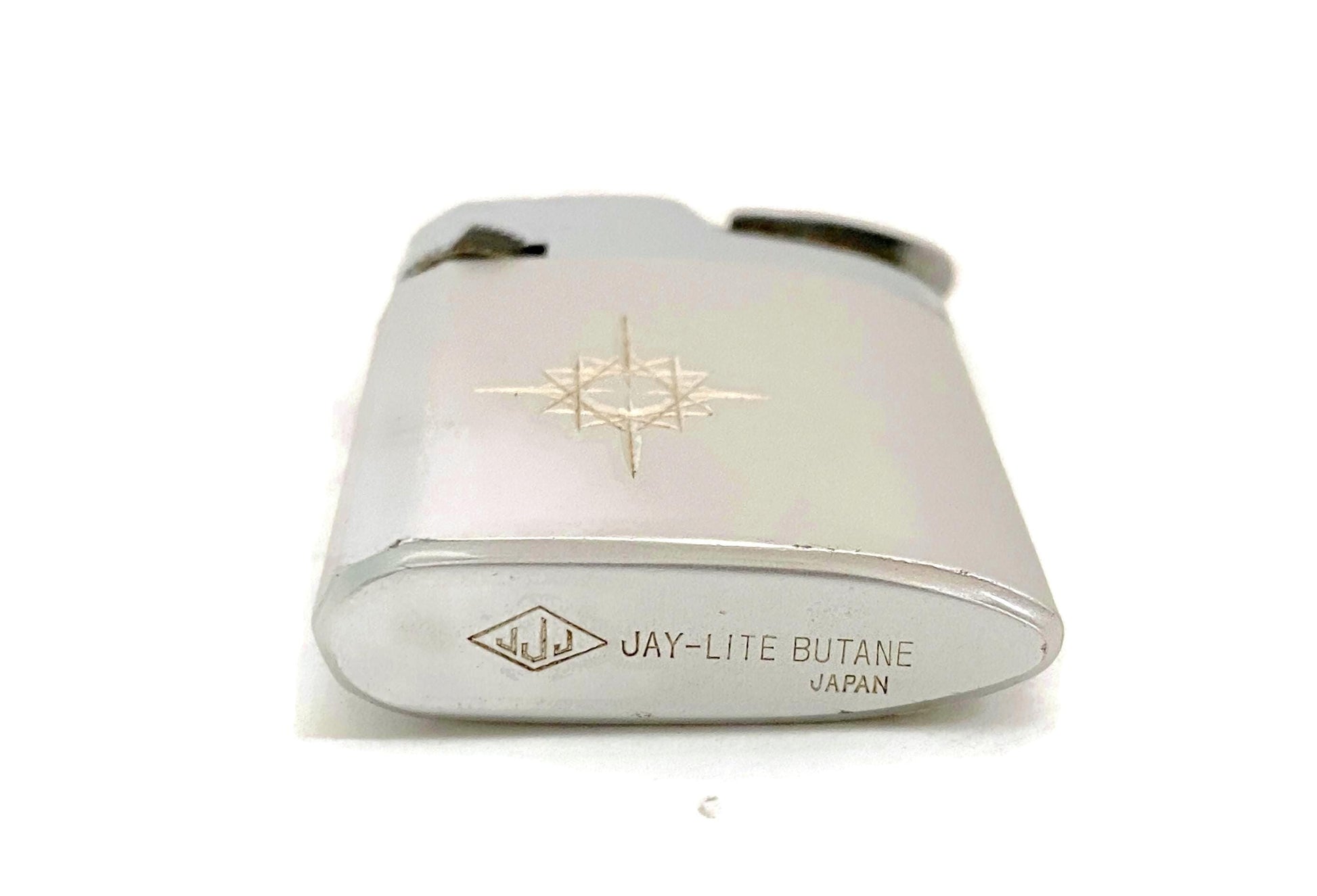 Midcentury Pocket Lighter - JJJ Jay-Lite Butane Refillable at Duckwells