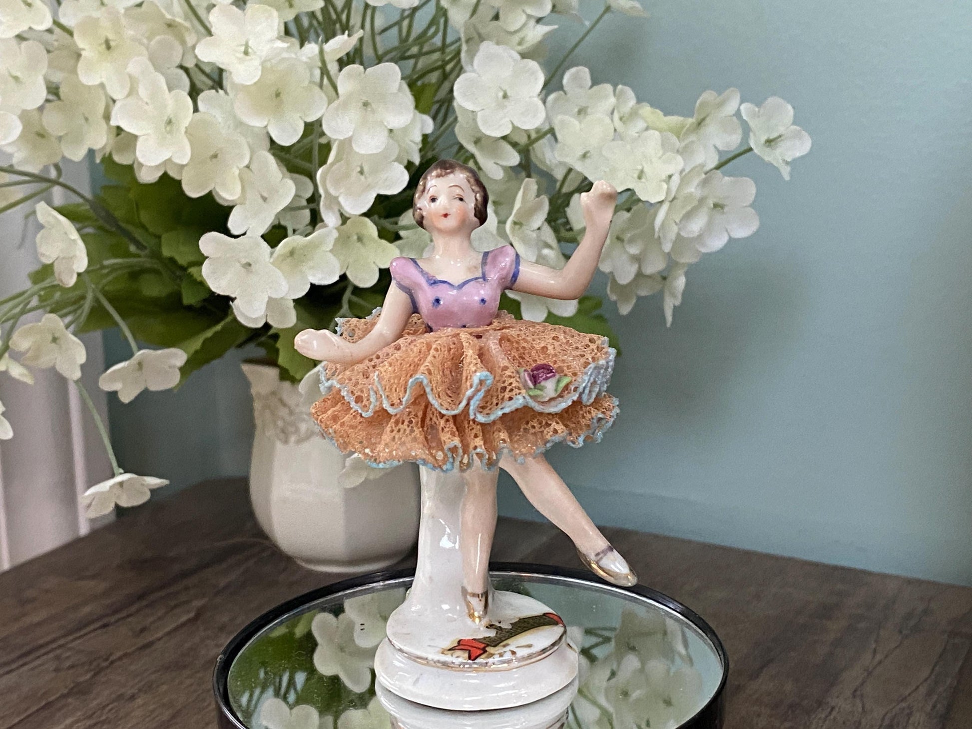 Vintage Ballerina Figurine Made in Occupied Japan at Duckwells