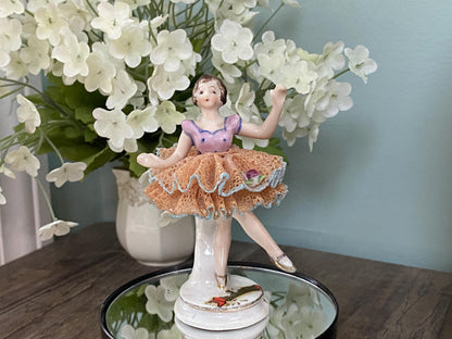 Vintage Ballerina Figurine Made in Occupied Japan at Duckwells