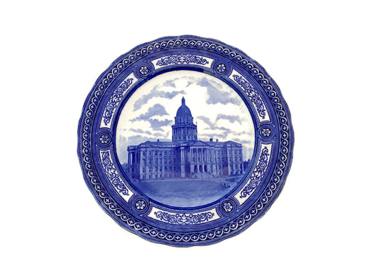 Antique US Capitol Plate by Royal Doulton at Duckwells
