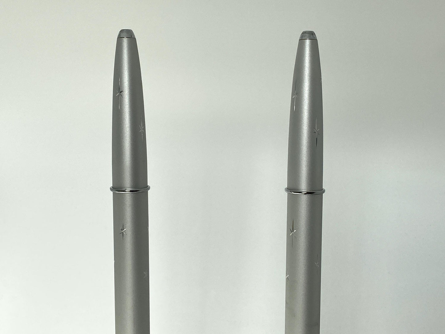 Midcentury Ronson Candles with Atomic Stars at Duckwells