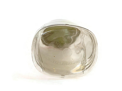 Vintage Glass Jar, Art Deco, with Solo Cup Advertisement at Duckwells