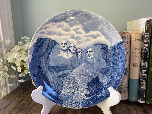 Vintage Mt. Rushmore Plate at Duckwells