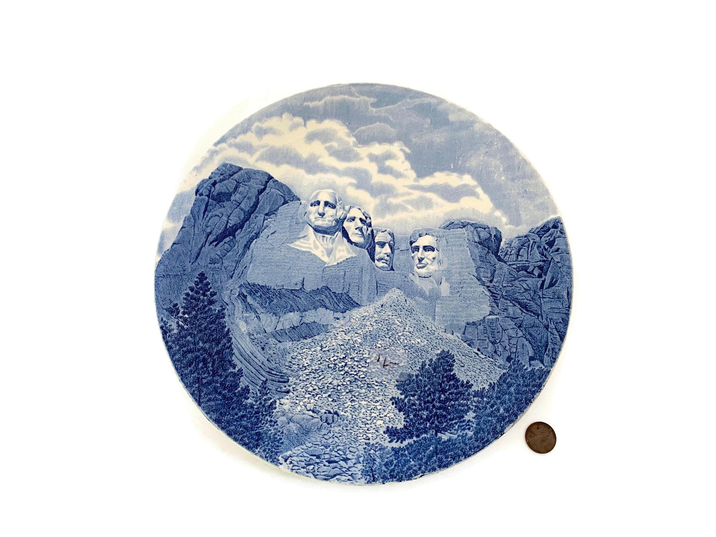 Vintage Mt. Rushmore Plate at Duckwells