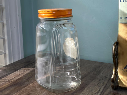 Vintage Glass Peanut Butter Jar at Duckwells