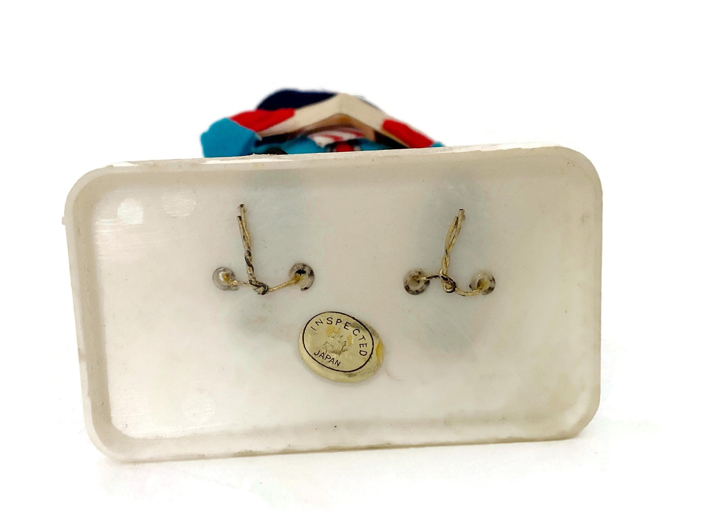 Midcentury Caroler with Felt on Stand, Made In Japan at Duckwells