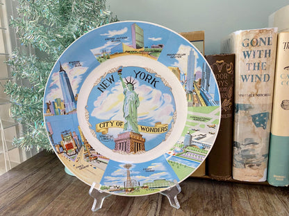 Vintage New York Souvenir Plate at Duckwells