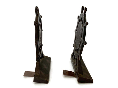 Vintage Old Ironsides USS Constitution Bookends at Duckwells
