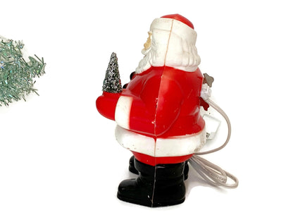 Vintage Christmas Lamp - 1950s Santa Claus Light at Duckwells