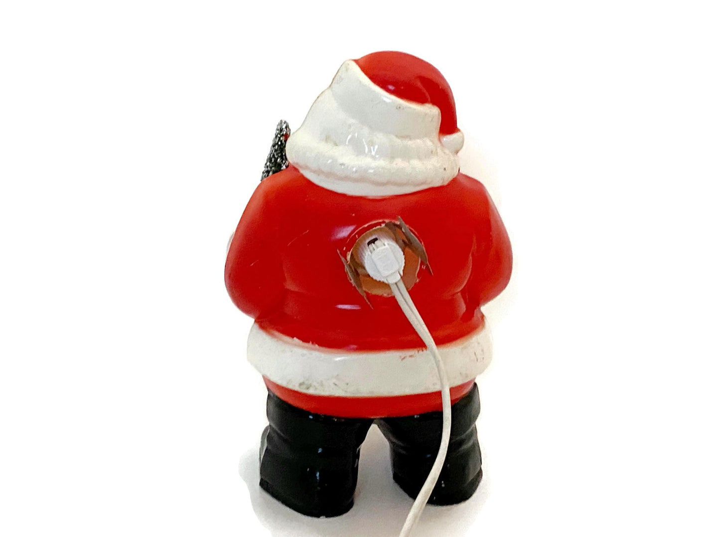 Vintage Christmas Lamp - 1950s Santa Claus Light at Duckwells