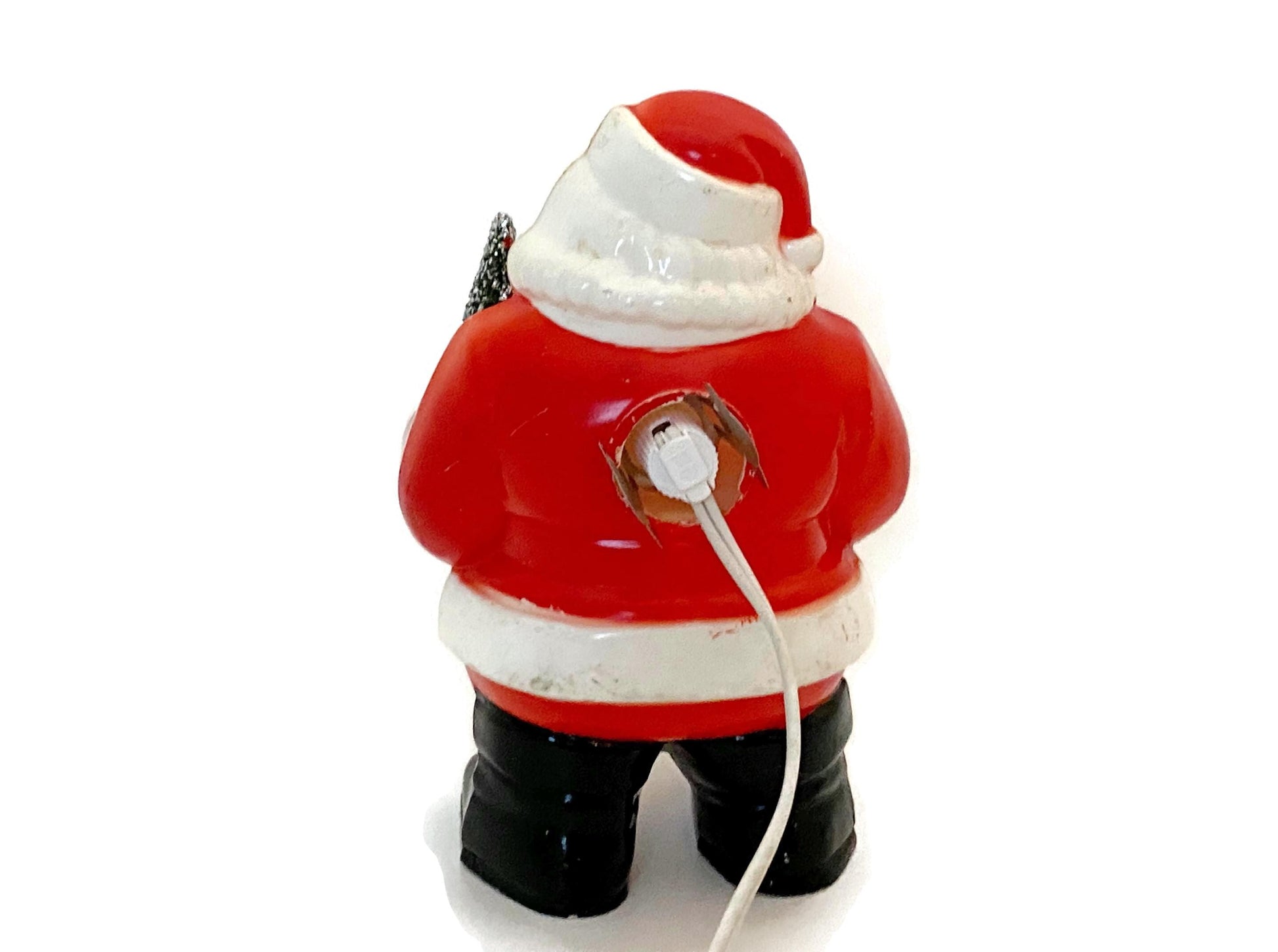 Vintage Christmas Lamp - 1950s Santa Claus Light at Duckwells