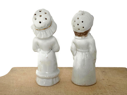 Antique Couple Salt and Pepper Shakers at Duckwells