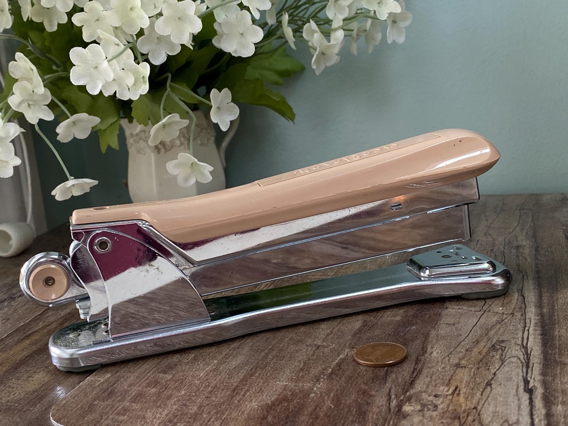 Vintage Aceliner Stapler with Bakelite Handle at Duckwells