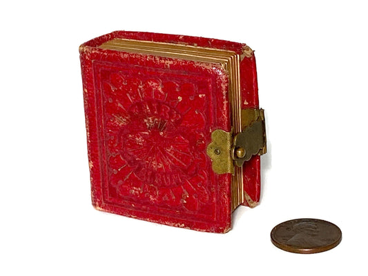 Antique Miniature Tin Type Photograph Album at Duckwells