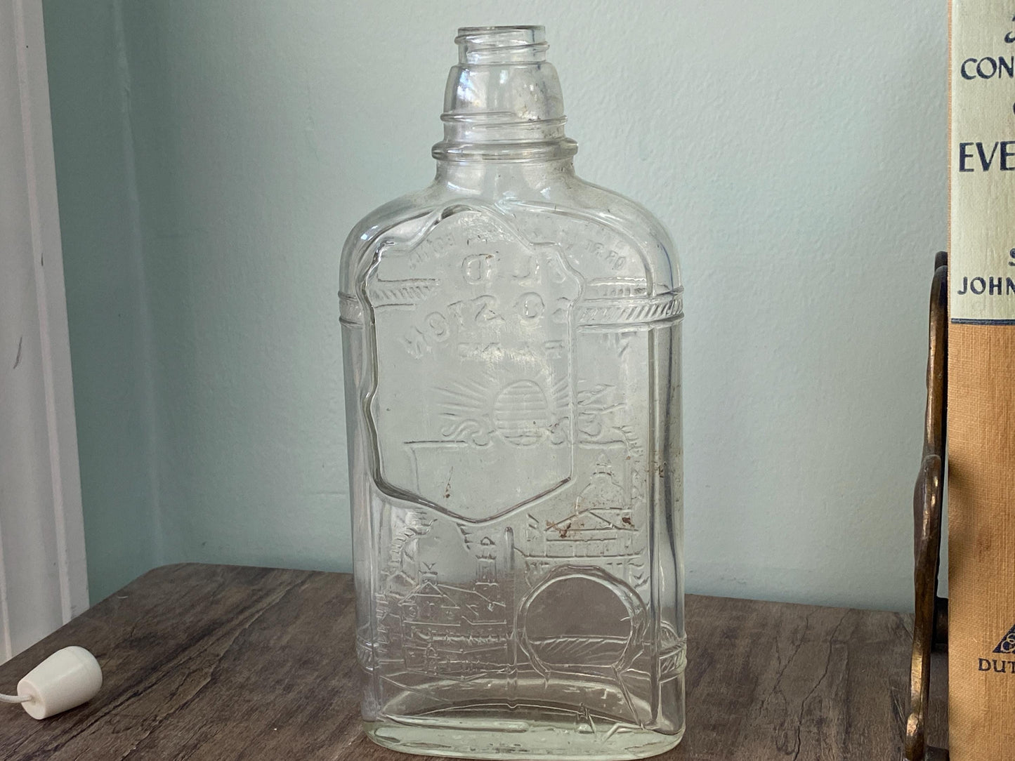 Midcentury Old Mr. Boston Bottle at Duckwells