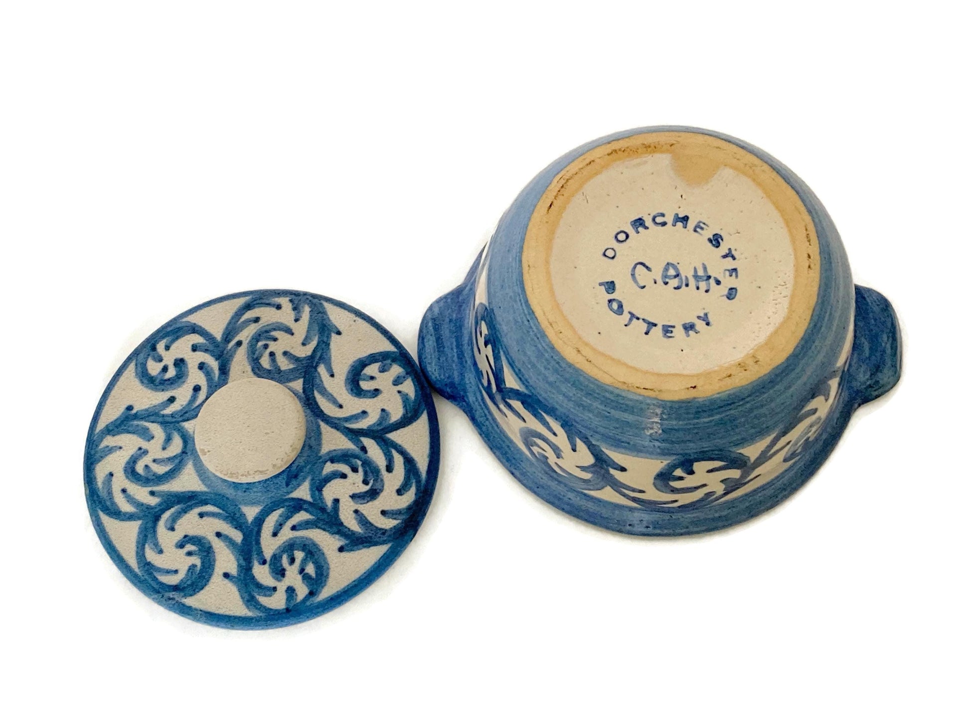 Vintage Dorchester Pottery Covered Dish at Duckwells