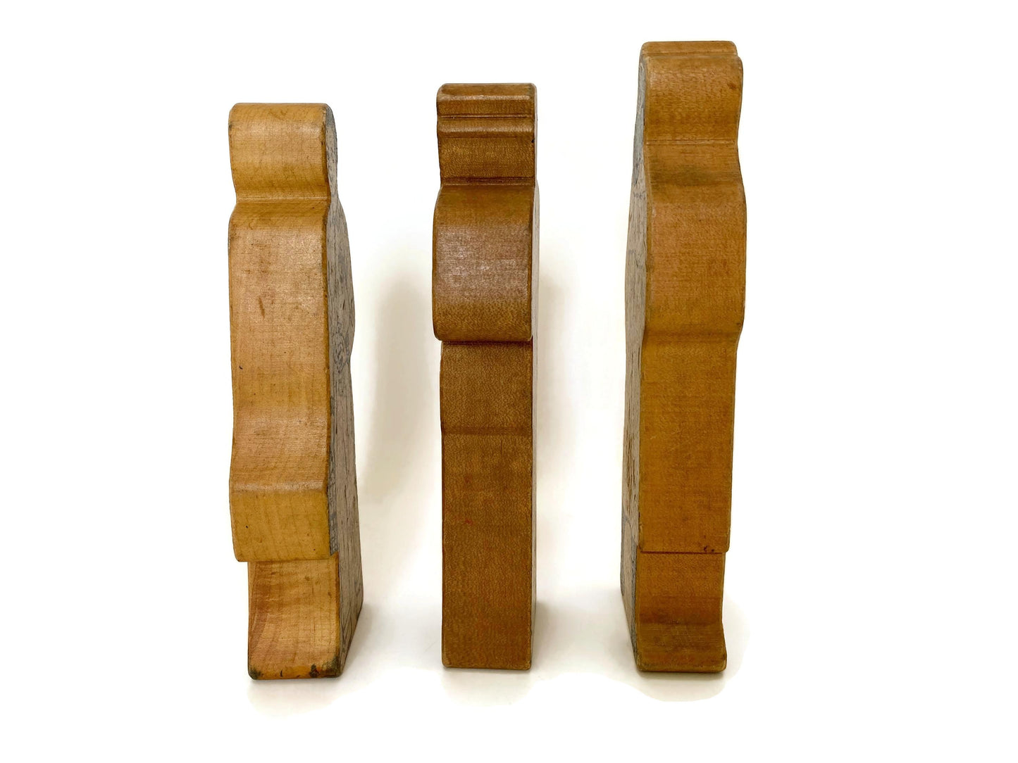 Vintage Wood Workmen Figurines at Duckwells