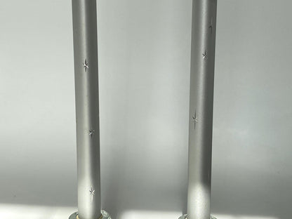 Midcentury Ronson Candles with Atomic Stars at Duckwells