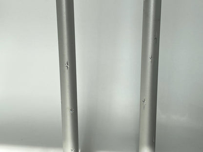 Midcentury Ronson Candles with Atomic Stars at Duckwells