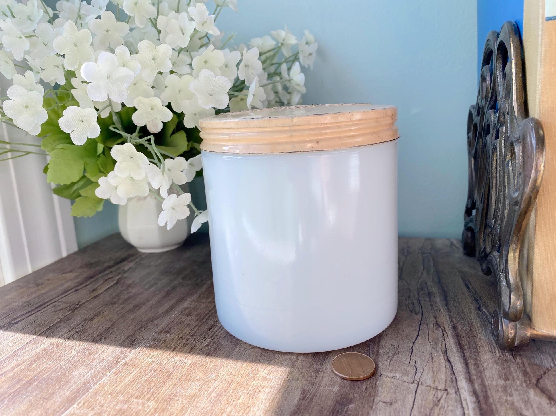 Vintage Cold Cream Jar at Duckwells