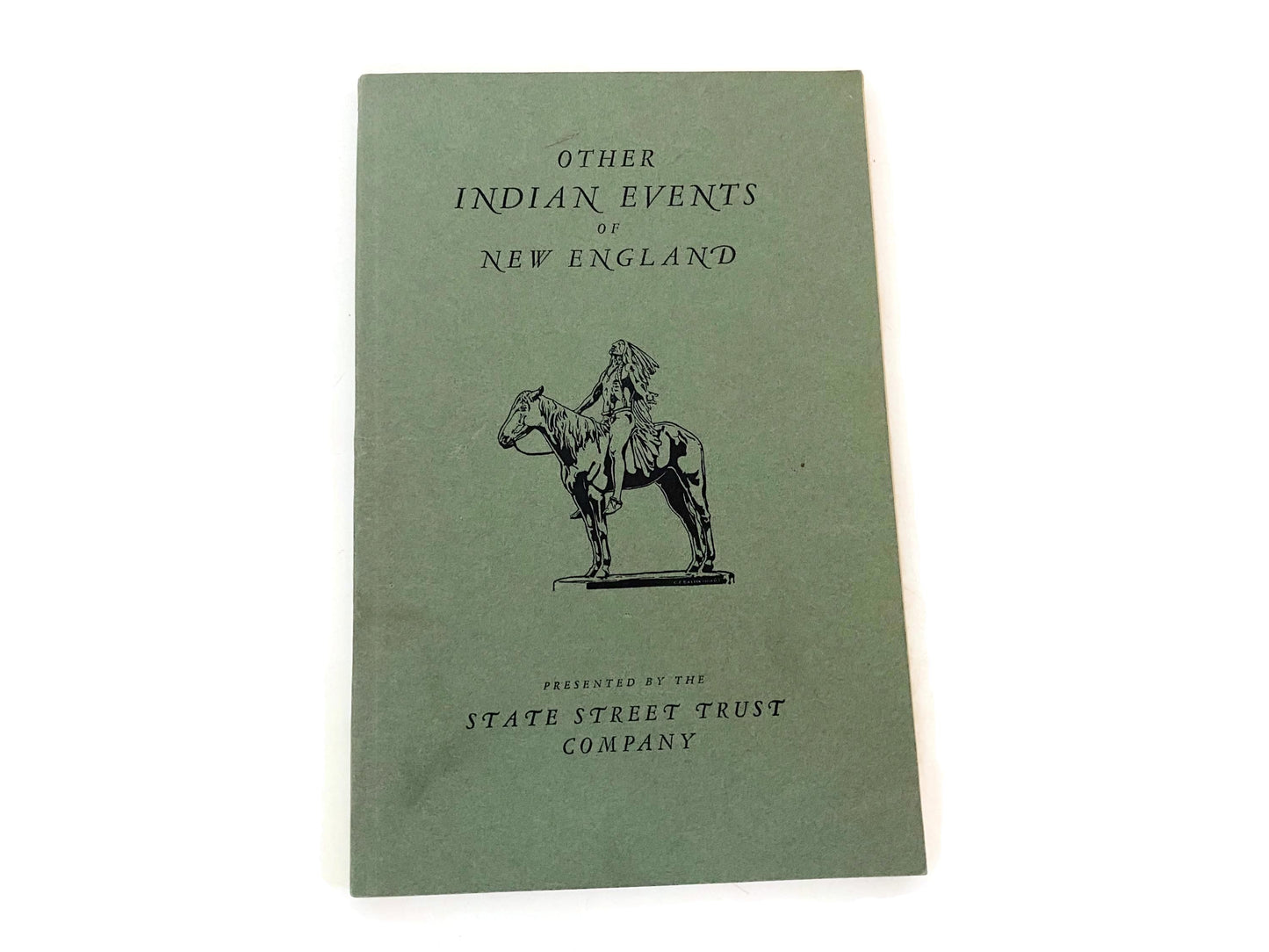 Vintage Book, Other Indian Events of New England, Vol II at Duckwells