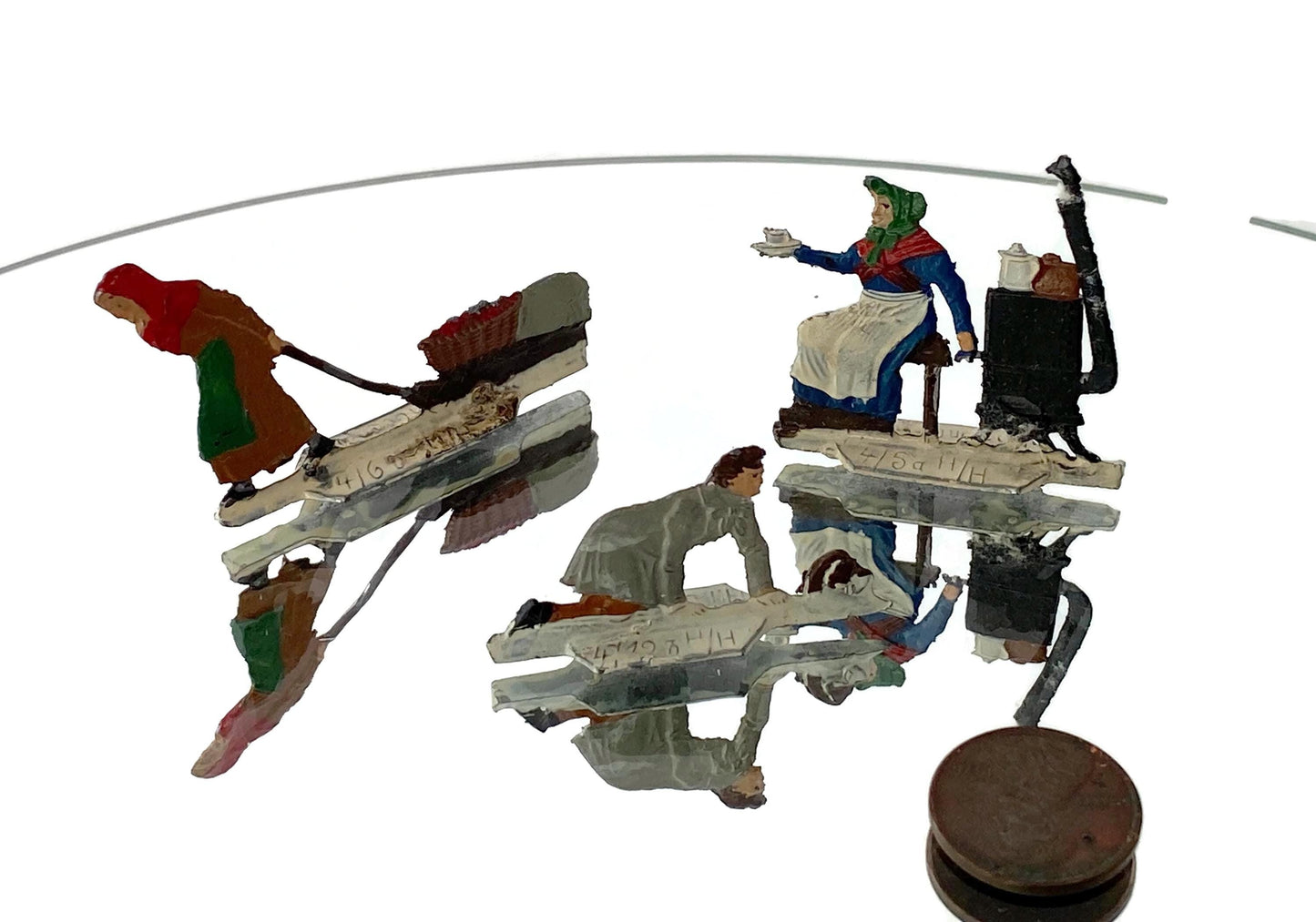 Antique German Figurines, Heinrichsen Collectibles at Duckwells