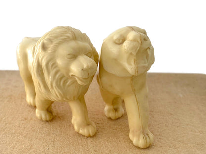Vintage Lion Figurines at Duckwells