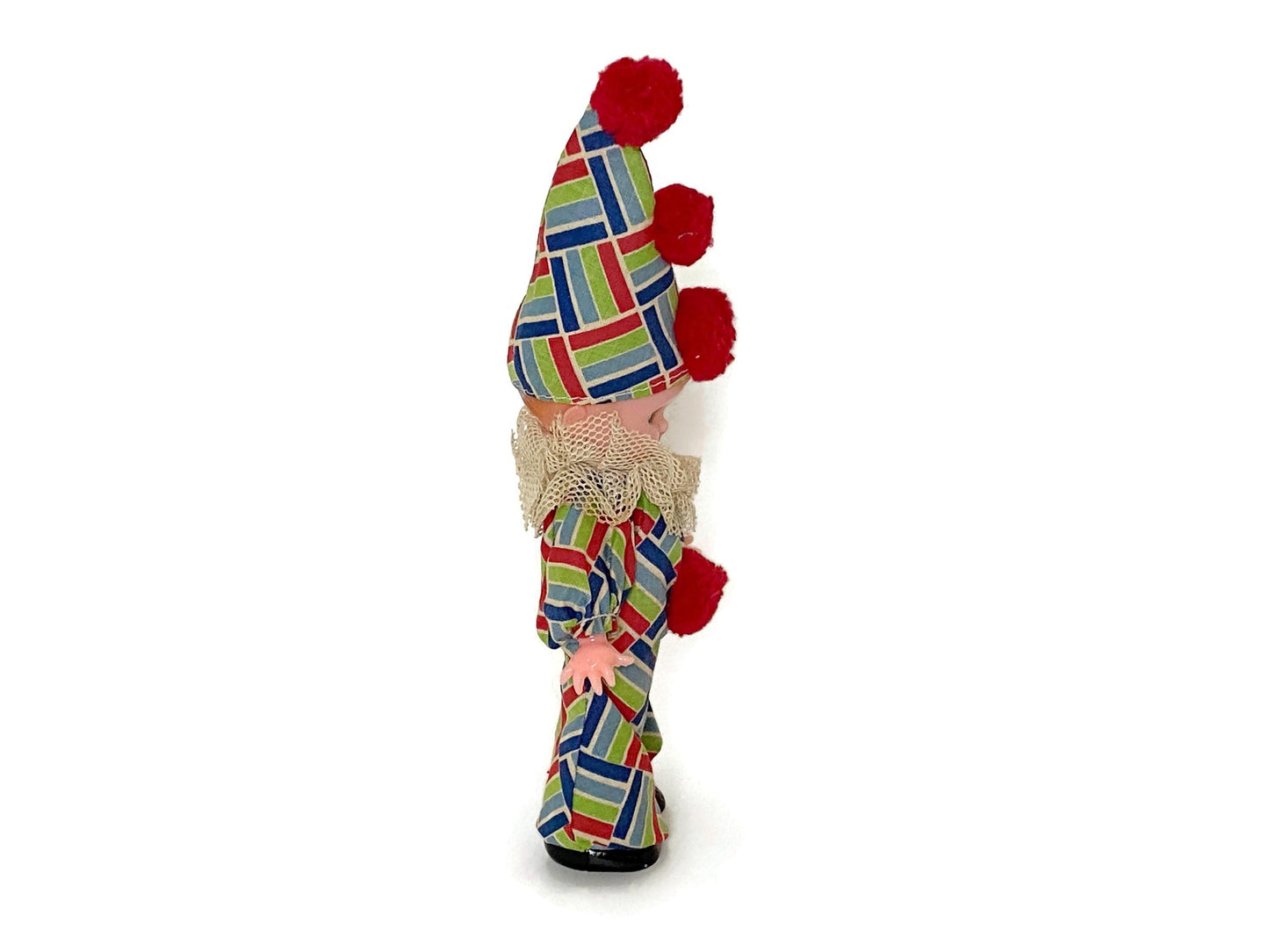 Vintage Celluloid Clown Rattle Doll at Duckwells