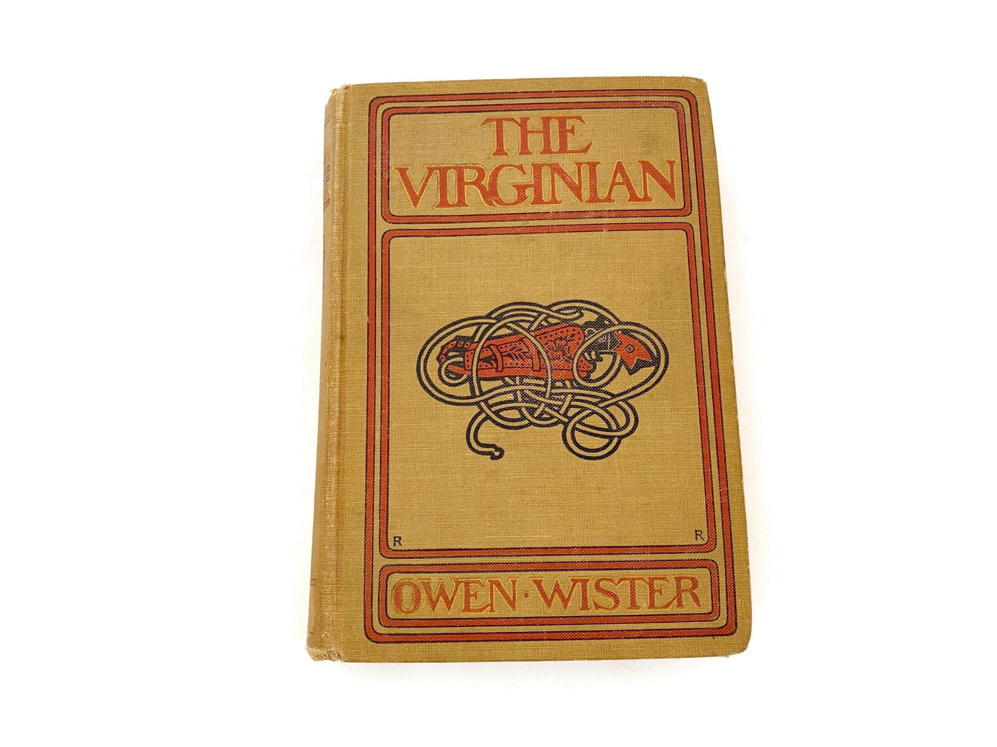 Antique Book The Virginian by Owen Wister at Duckwells