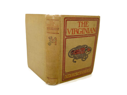 Antique Book The Virginian by Owen Wister at Duckwells