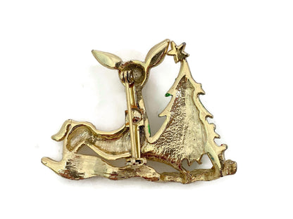Vintage Christmas Pin Brooch at Duckwells
