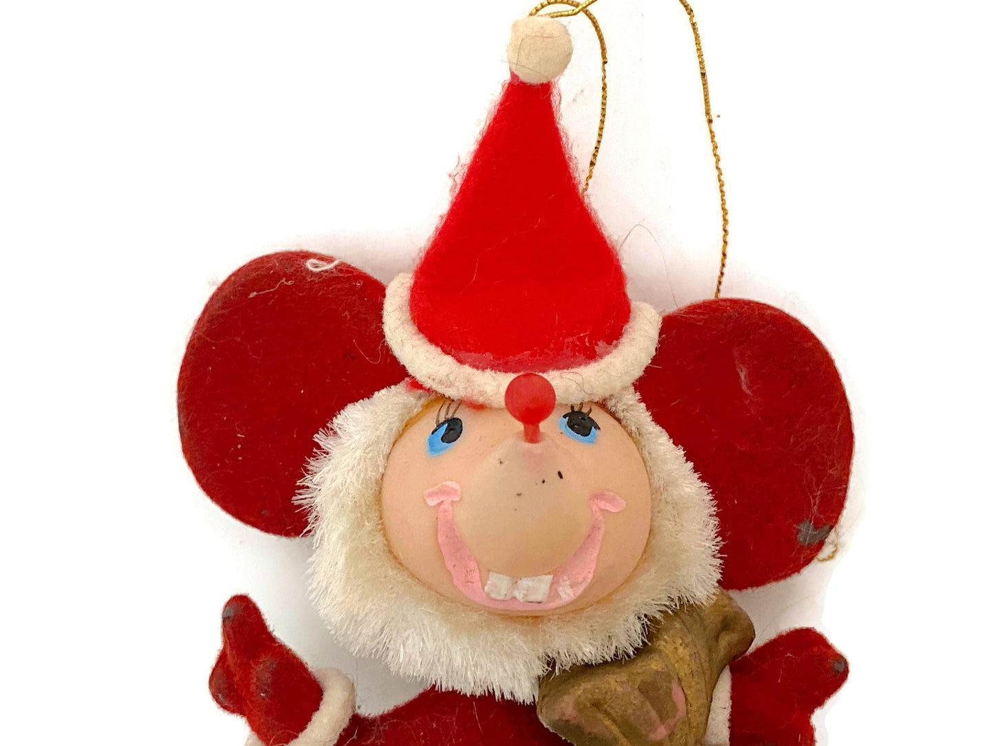 Vintage Mouse Christmas Ornament at Duckwells