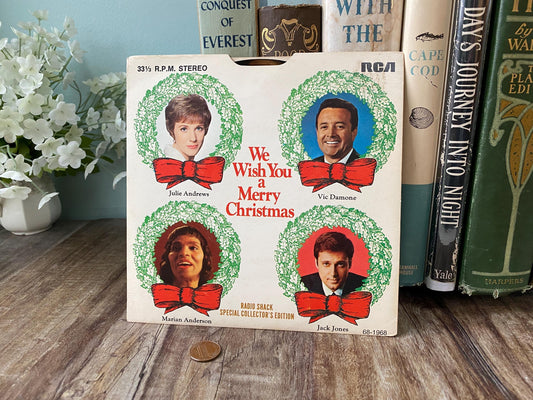 1950s Christmas Record, RCA Victor 45 EP at Duckwells