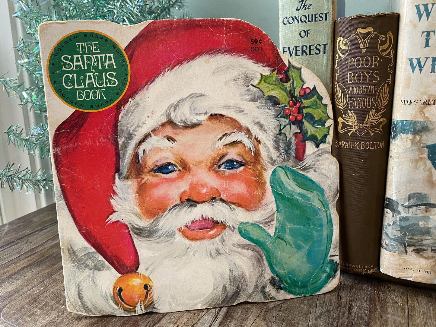 Vintage Christmas Book, The Santa Claus Book; 1953 edition at Duckwells