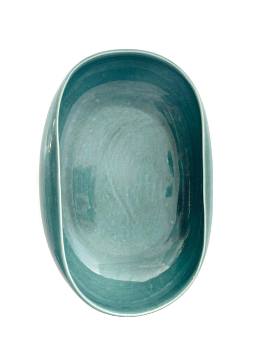 Mid Century Modern Russel Wright Dish in Seafoam at Duckwells