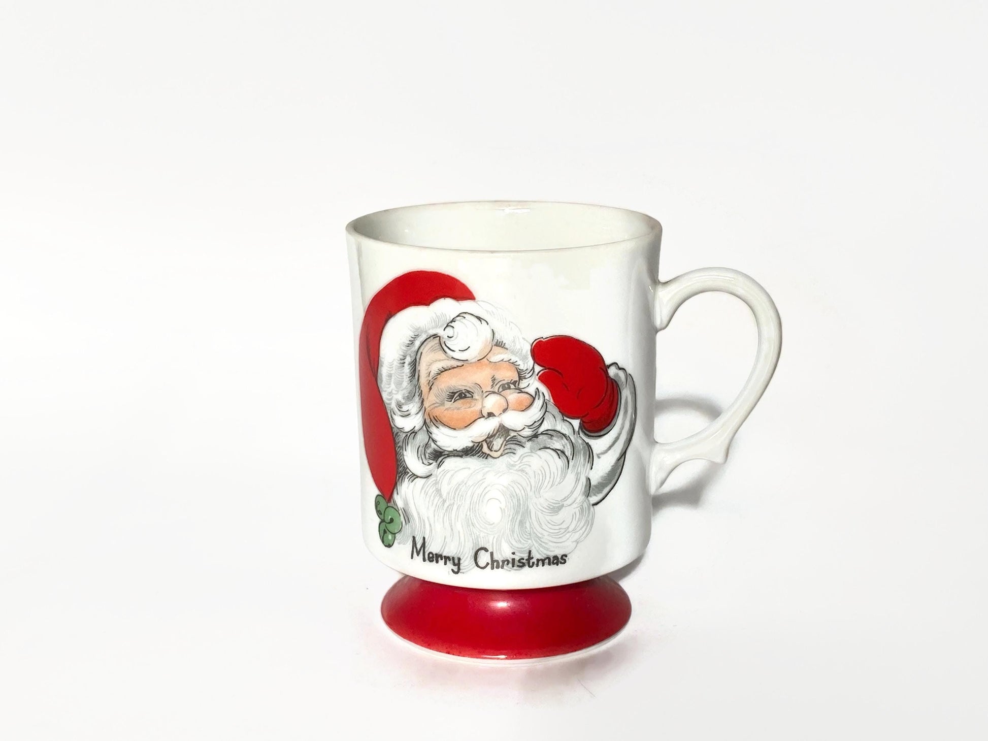 Midcentury Lefton Christmas Mug at Duckwells