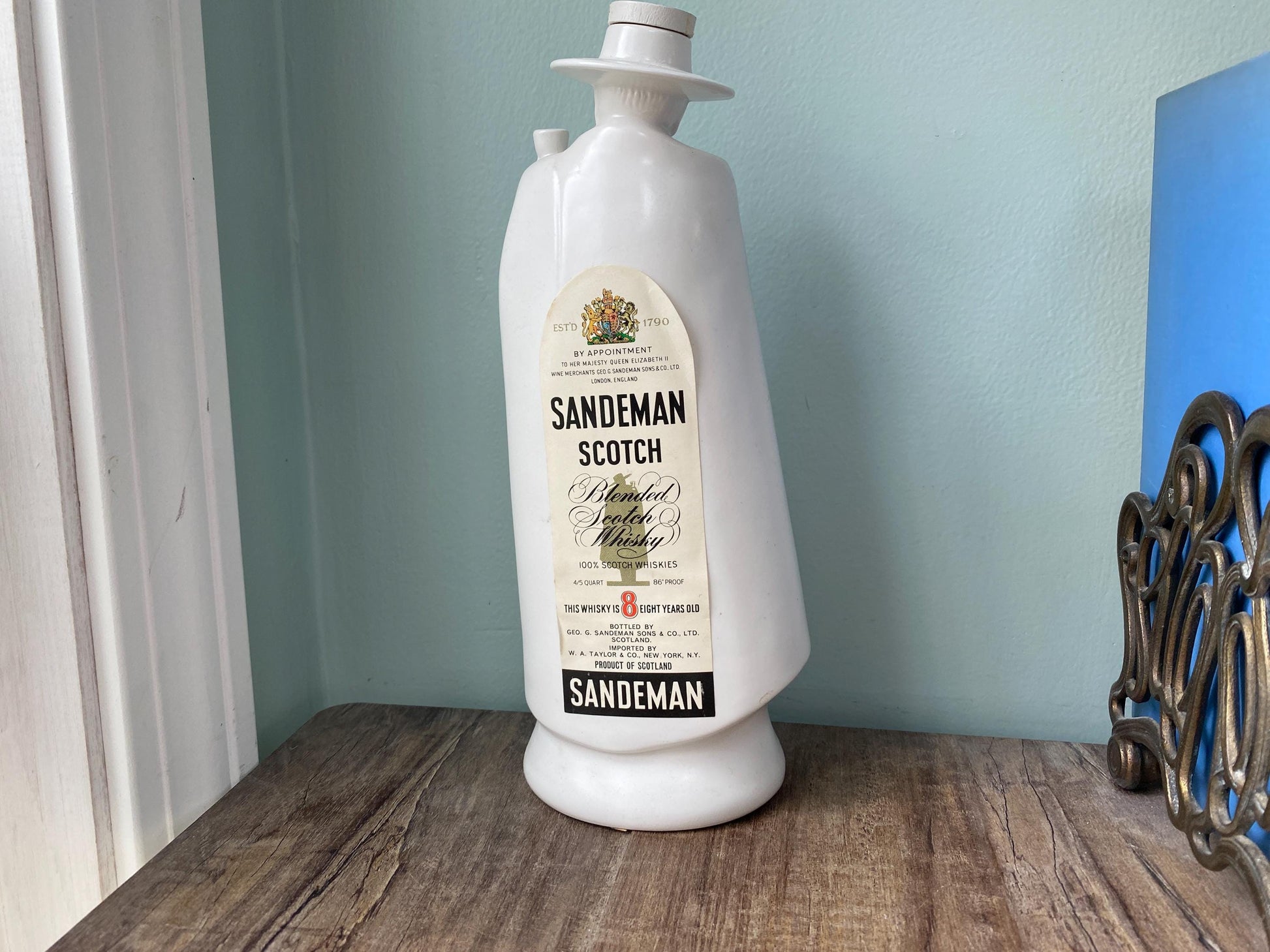 Vintage Zorro Decanter by Wedgwood at Duckwells