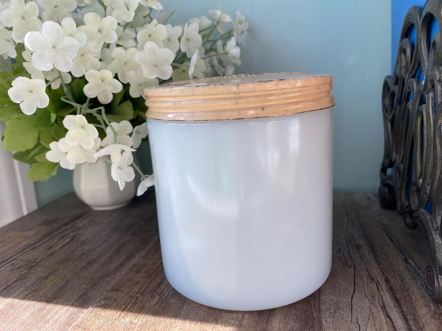 Vintage Cold Cream Jar at Duckwells