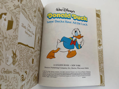 Midcentury Disney Donald Duck Book at Duckwells