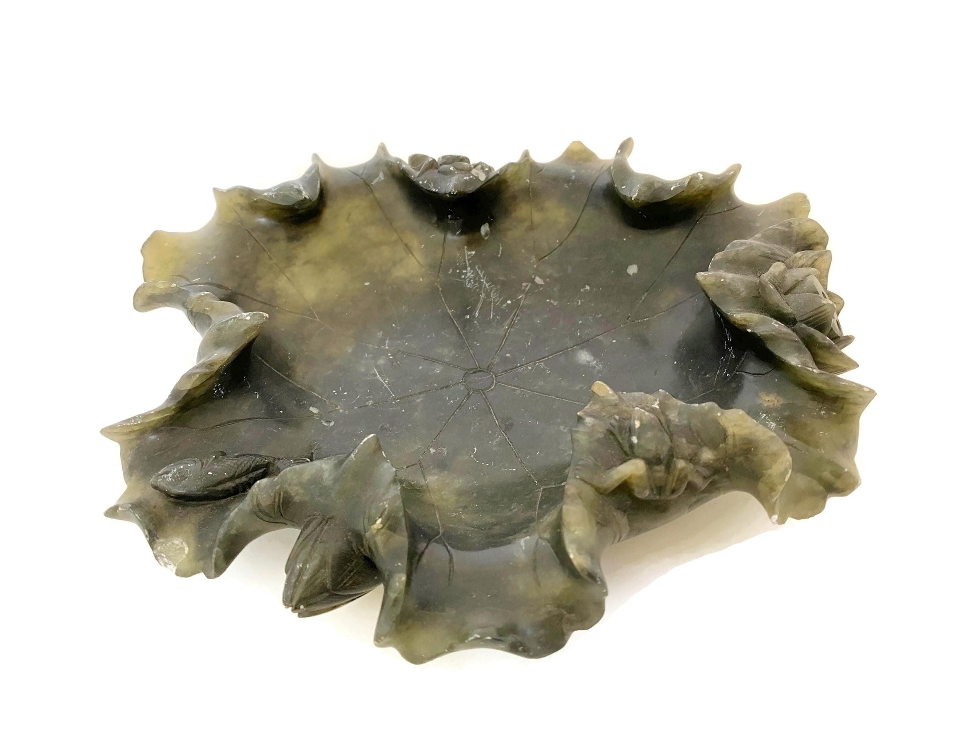 Antique Chinese Agate Brush Washer at Duckwells