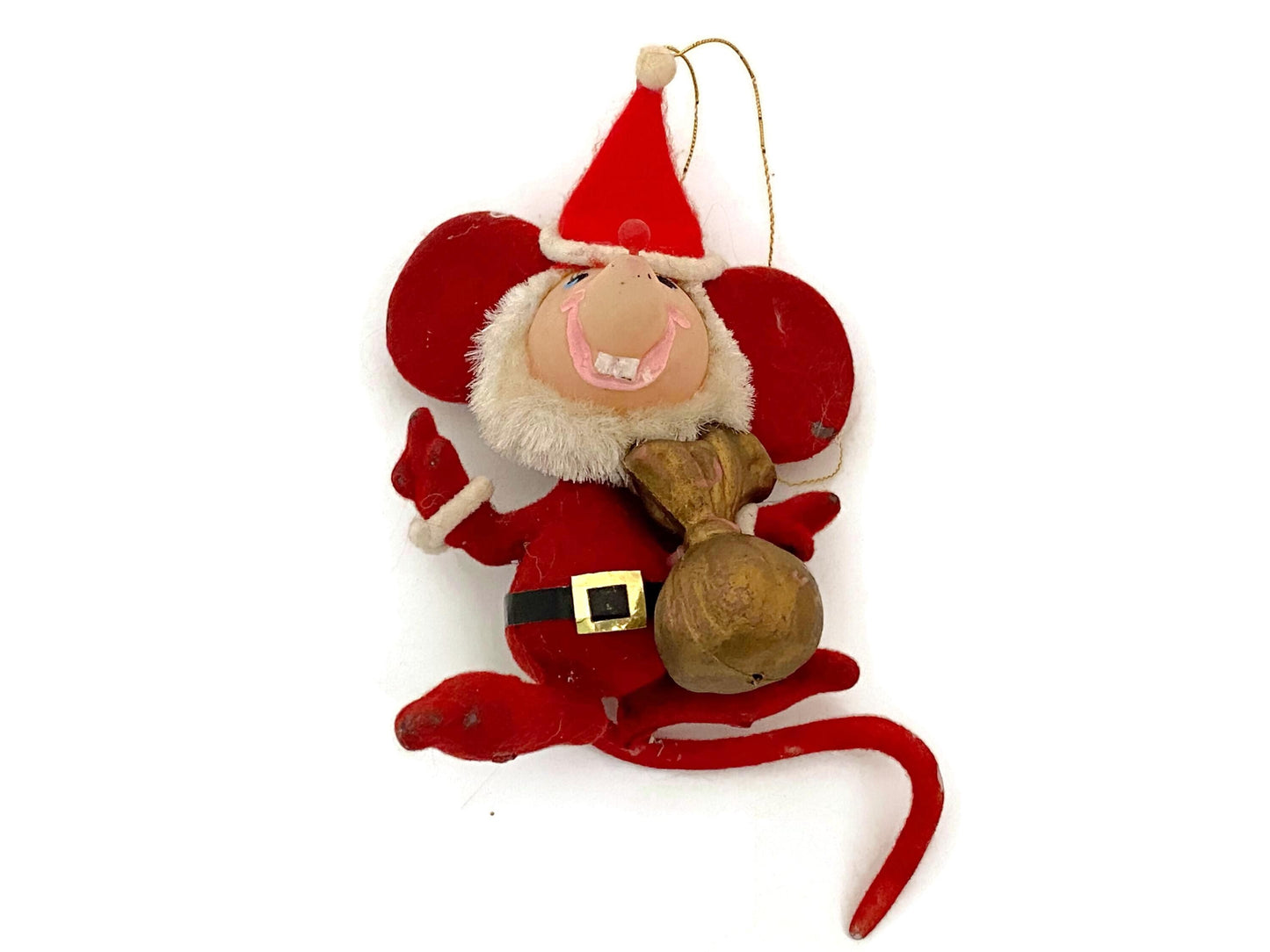 Vintage Mouse Christmas Ornament at Duckwells