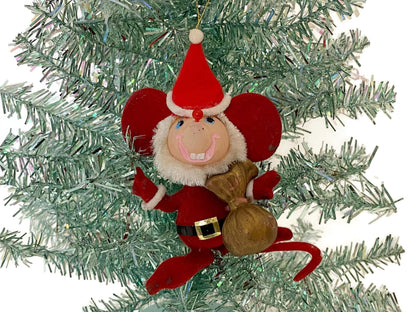 Vintage Mouse Christmas Ornament at Duckwells